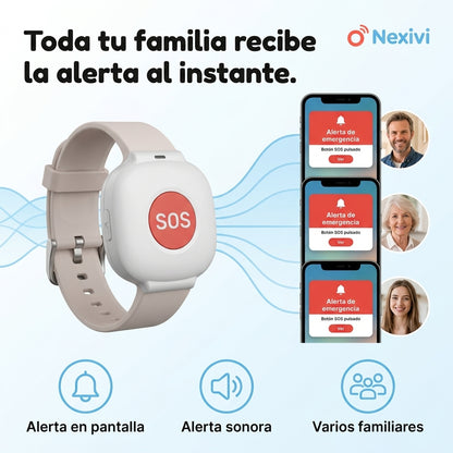 Nexivi™ Brazalete SOS